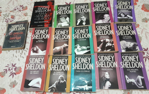 Lote X21 Libros De Sidney Shaldon