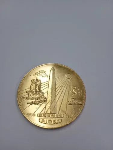 Medalla 400 Años De Buenos Aires - 1980 - En Mendoza