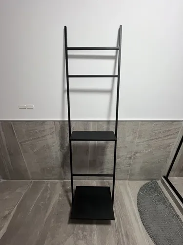 Perchero Escalera Estantes de hierro
