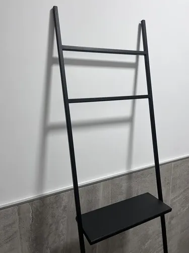 Perchero Escalera Estantes de hierro