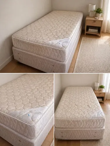 Rosen Ergo Cama 1 1/2 Plaza + Cama Auxiliar (105x200 Cm) Blanco Uno