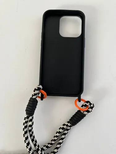 Funda Eco Cuero iPhone 14 Pro Marrón Leather Strap