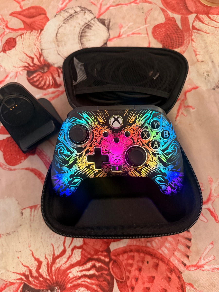 LIQUIDO!!! Joystick XBOX power fusión pro pack