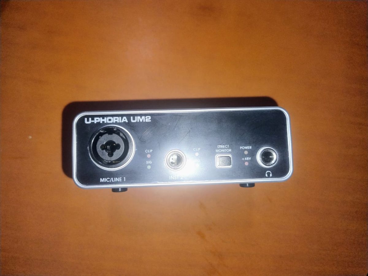 Placa de sonido hugel u-phoria um2