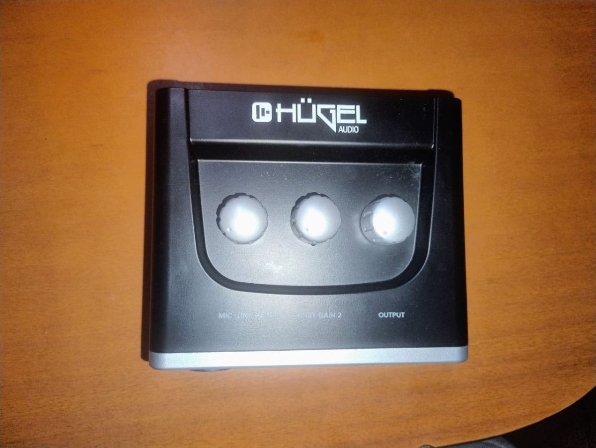Placa de sonido hugel u-phoria um2
