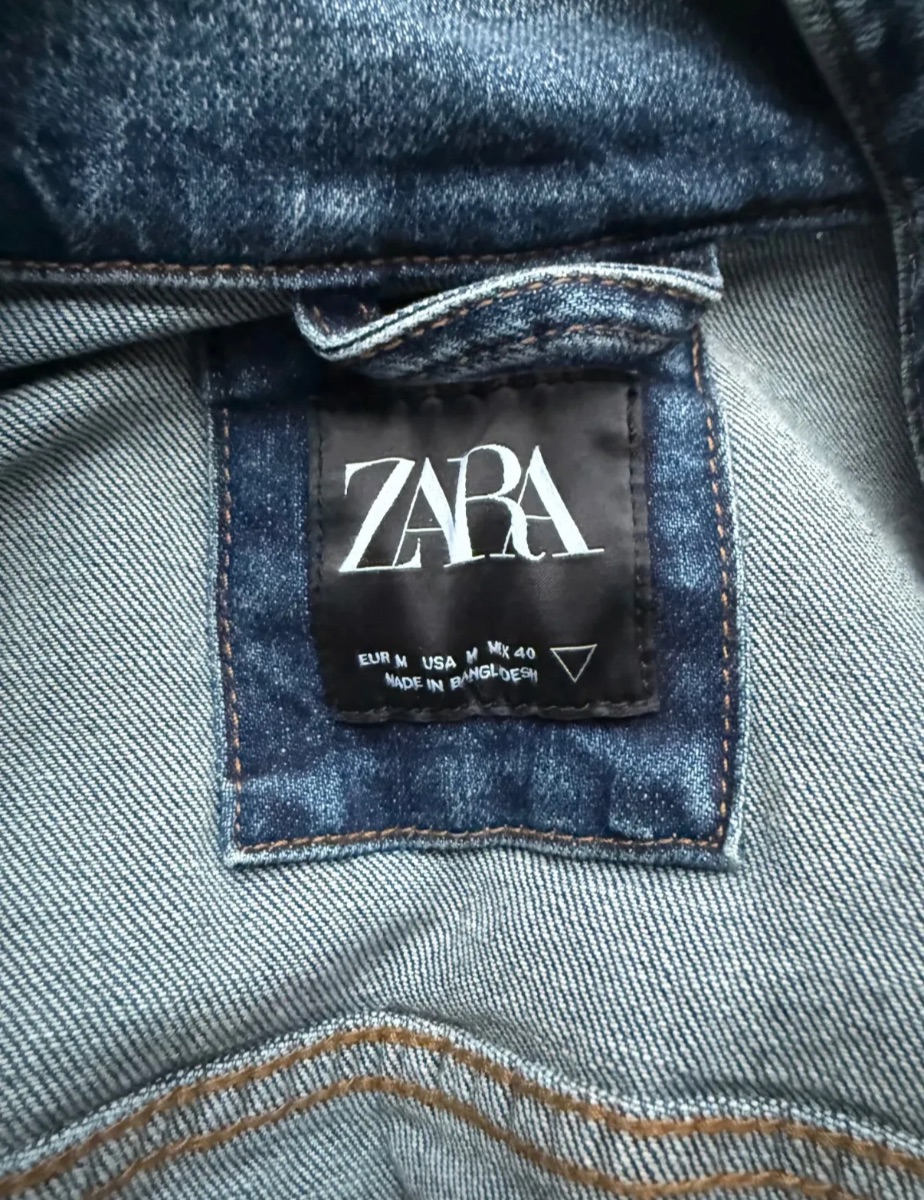Campera de jean Zara