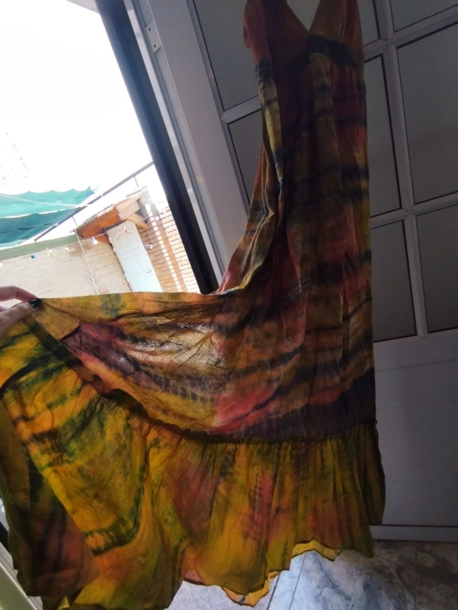 Vestido largo batik / tie dye – Talle M