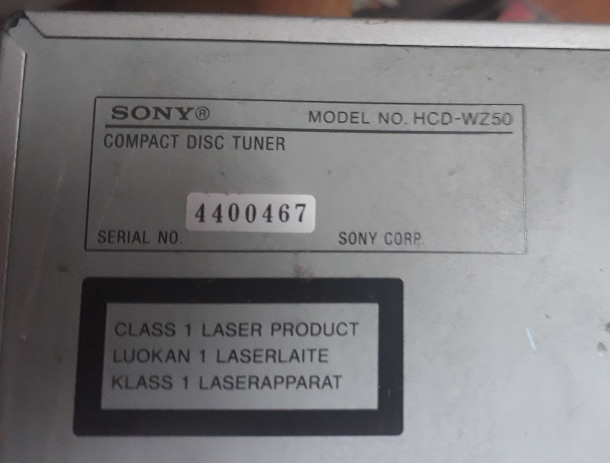 SISTEMA SONY PARA SERVICE SIN CONTRO. RETIRAS EN PARQUE SAN MARTIN, MERLO.