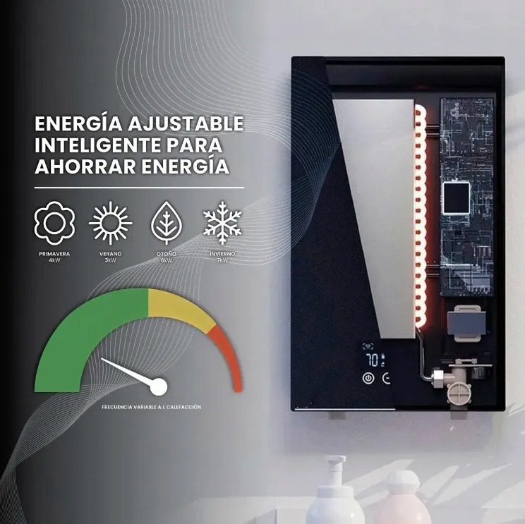 Calefón eléctrico Oryx