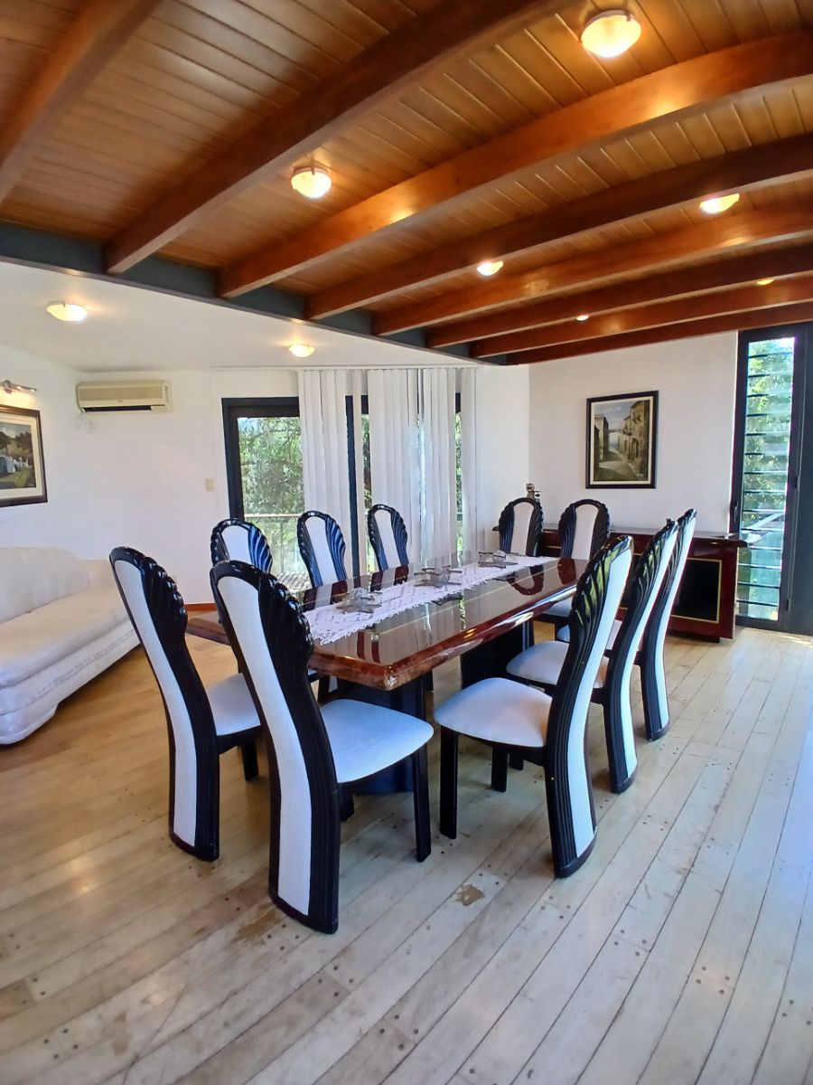 Juego Comedor Importado Alta Gama I Mesa 2,10 m + 10 sillas + aparador