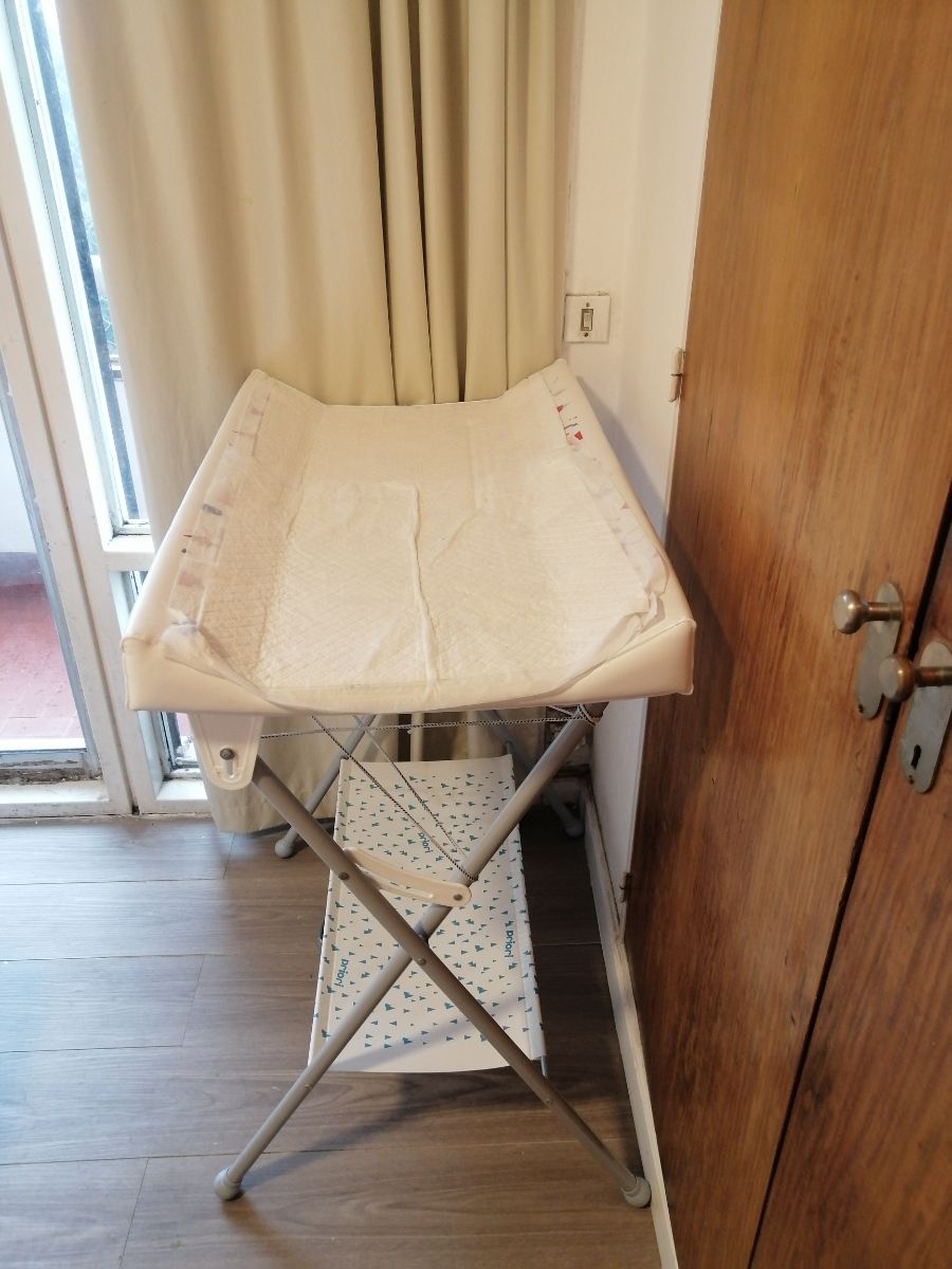 Catre Baño Bebe Punti Animales Bañera Cambiador Plegable