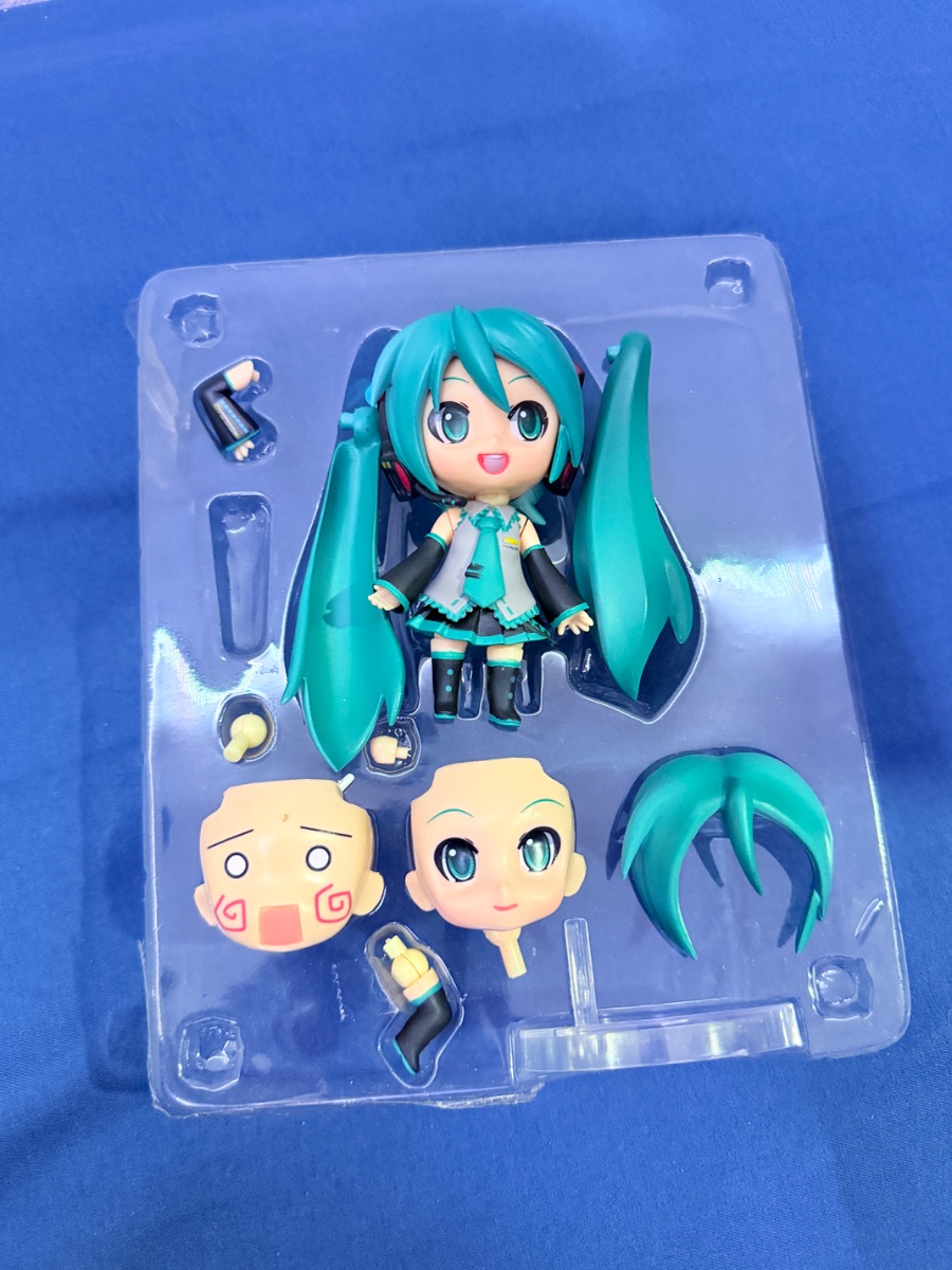Figura Coleccionable Nendroid De Hatsune Miku,intercambiable