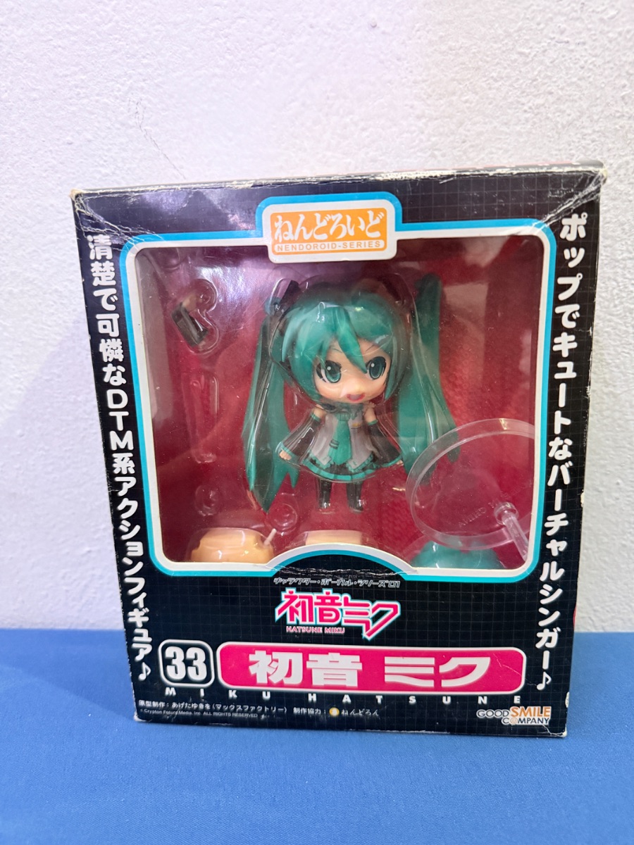 Figura Coleccionable Nendroid De Hatsune Miku,intercambiable