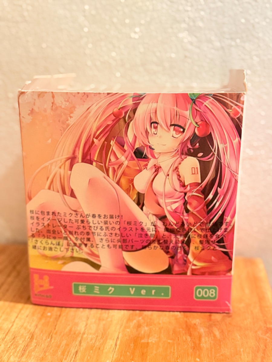 Sakura Miku Ed. Limitada Goodsmile Company 100mm,caja Dañada