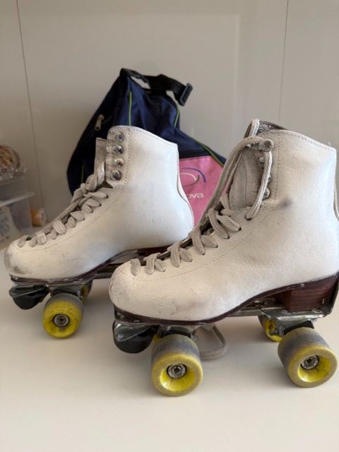 Patines Artisticos profesionales Talle 34 + Funda Usados
