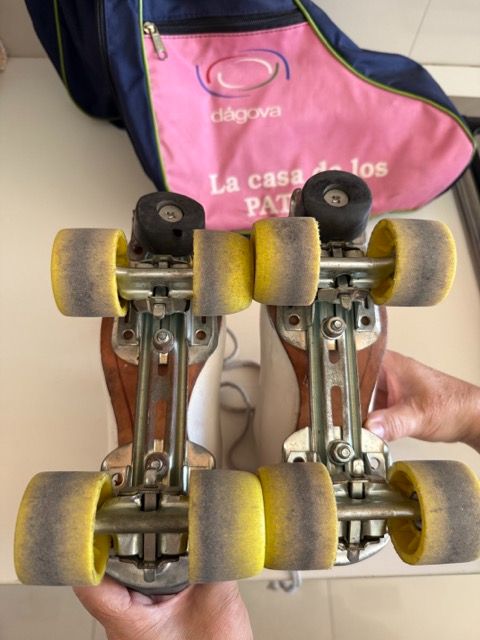 Patines Artisticos profesionales Talle 34 + Funda Usados