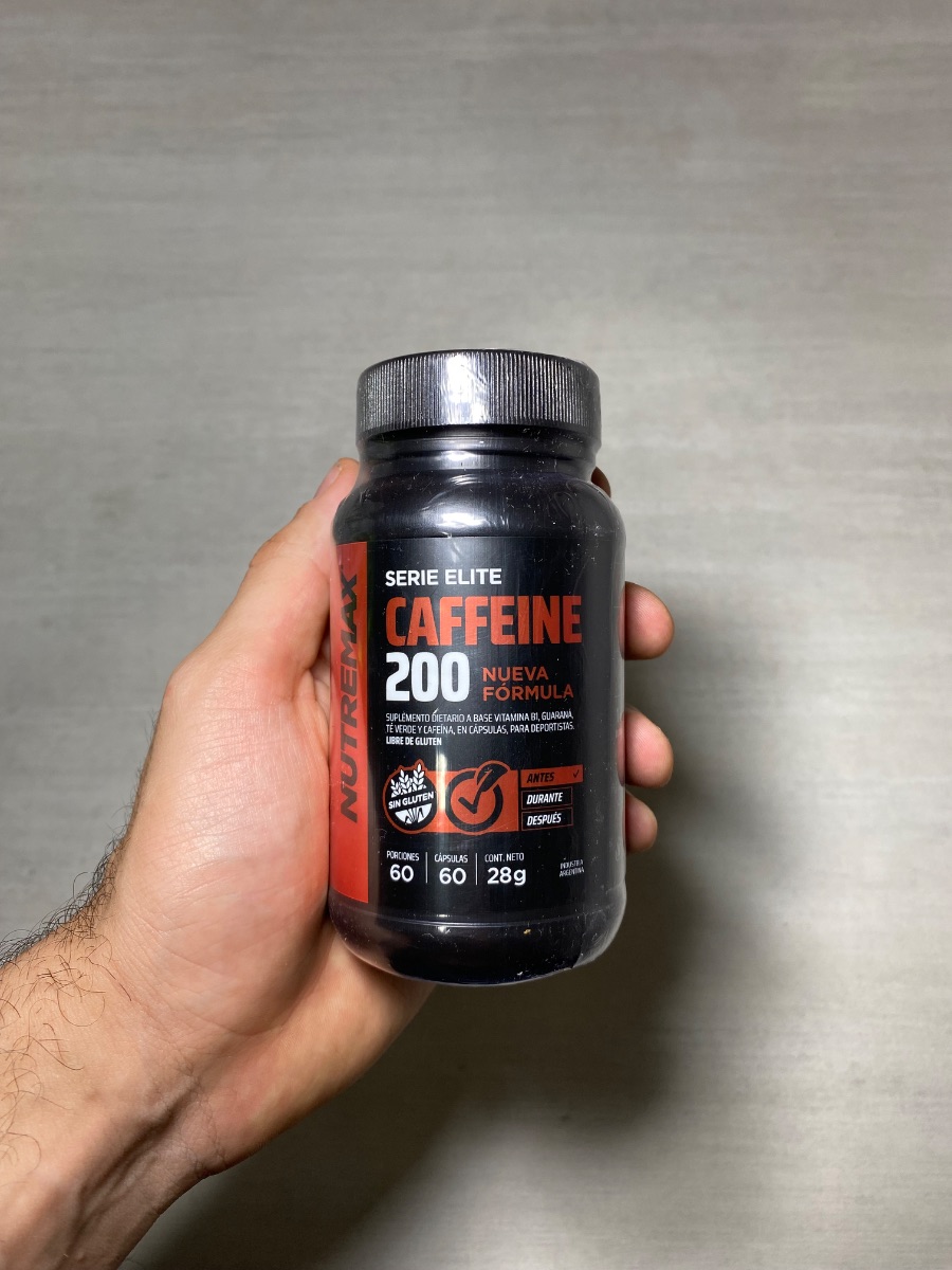 CAPSULAS DE CAFEINA - 60 - NUTREMAX