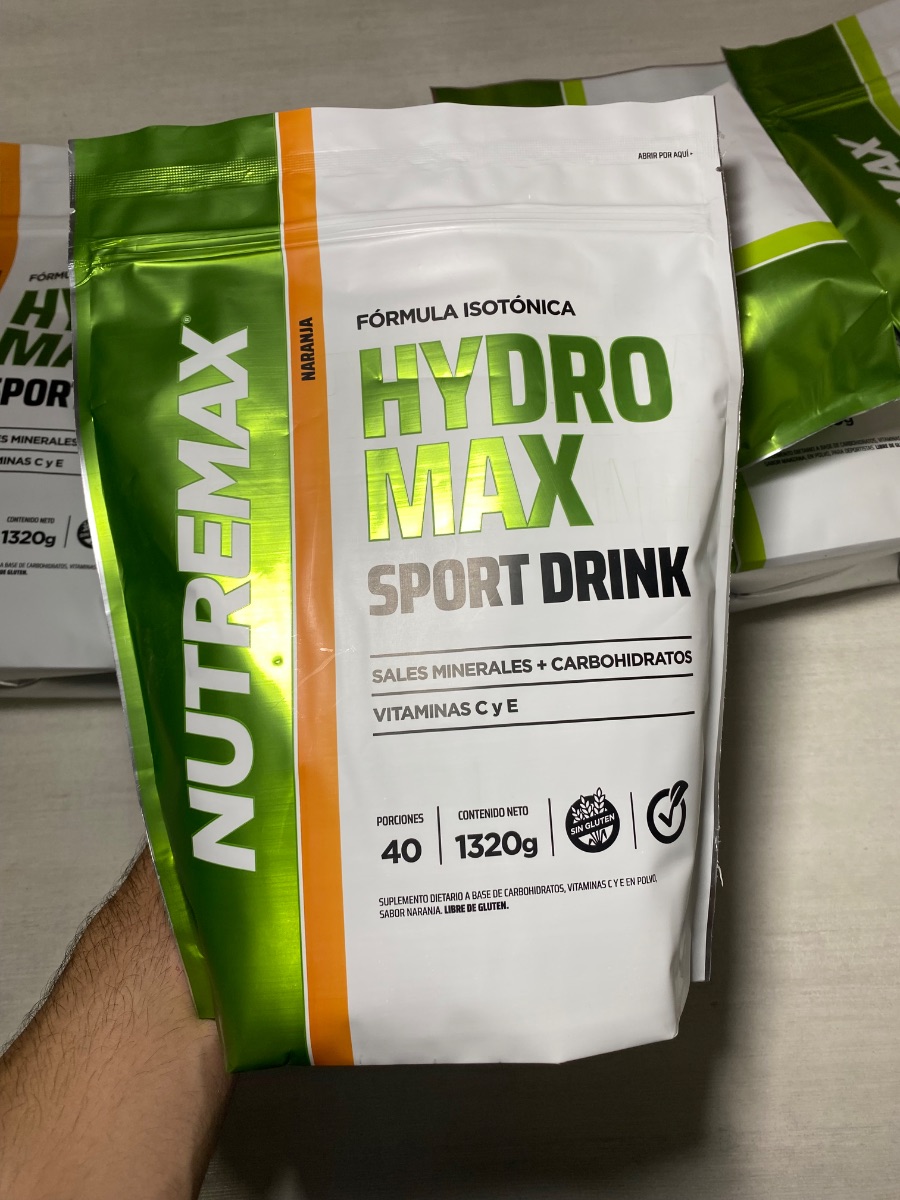 HYDROMAX (Bebida Isotonica) - 1320g - NUTREMAX