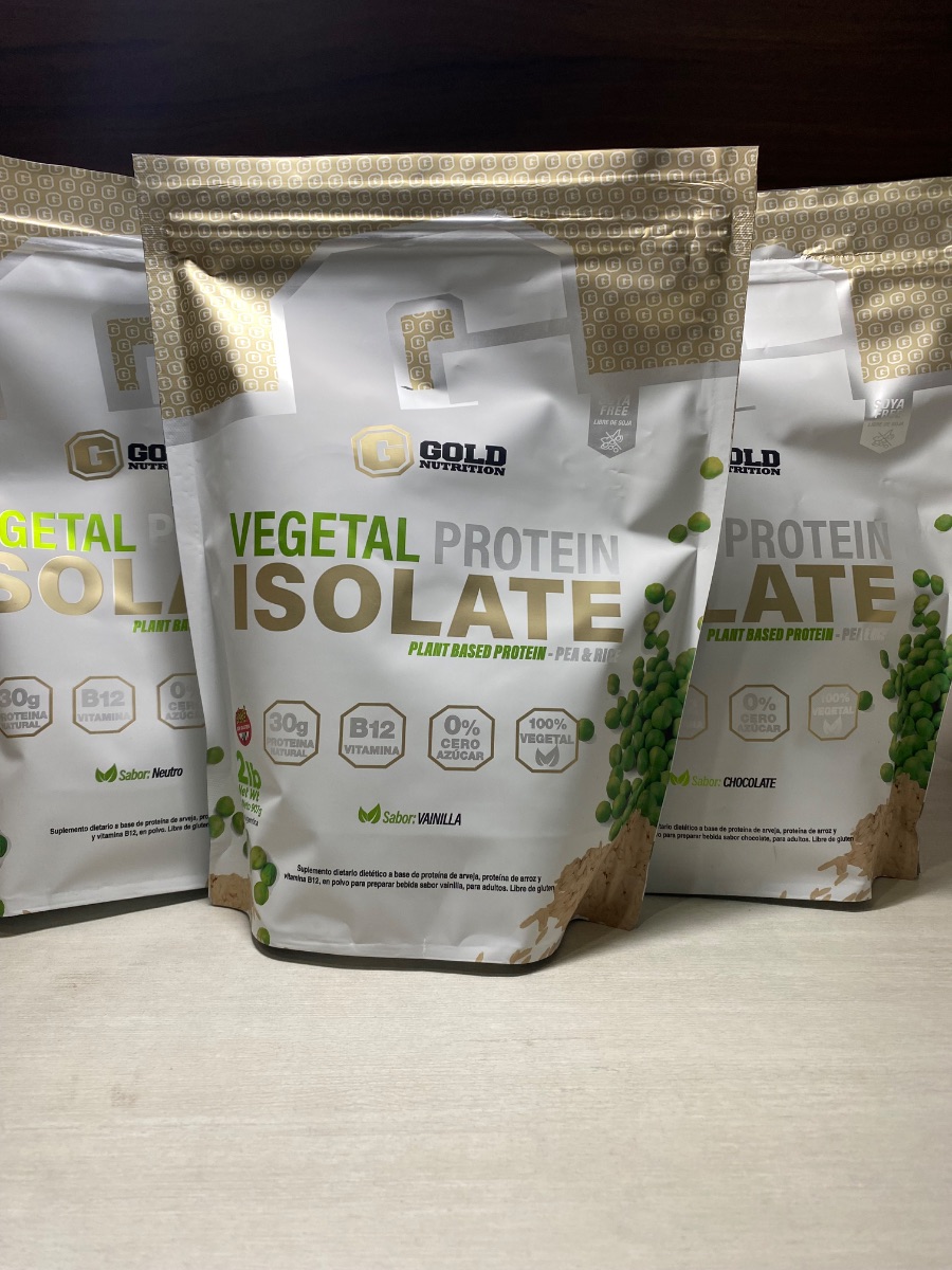 PROTEINA VEGETAL ISOLADA - 1kg - GOLD NUTRITION