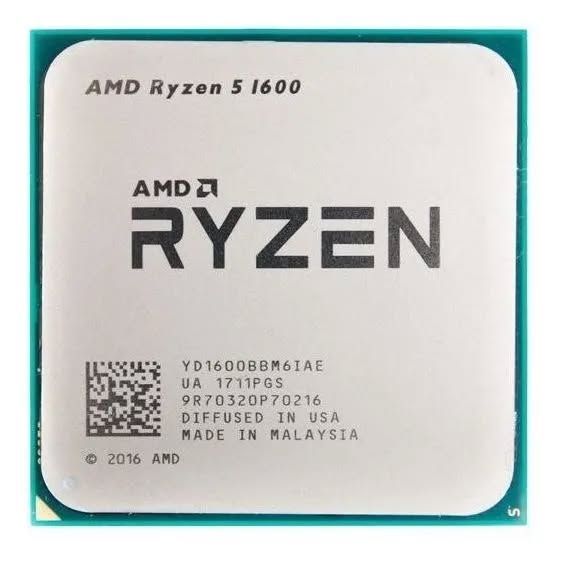 Motherboard MSI A 320 M PRO com Ryzen 5 1600 y cooler