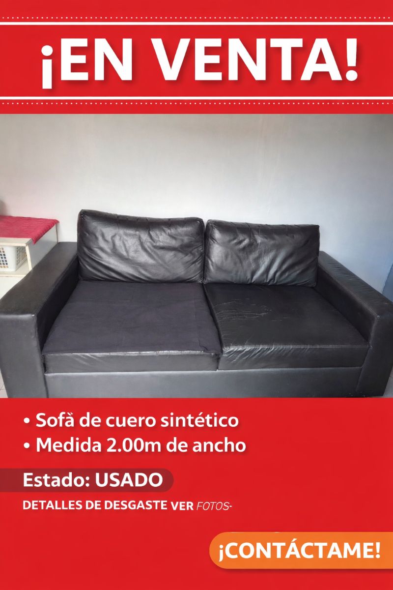 Sillon dos cuerpo