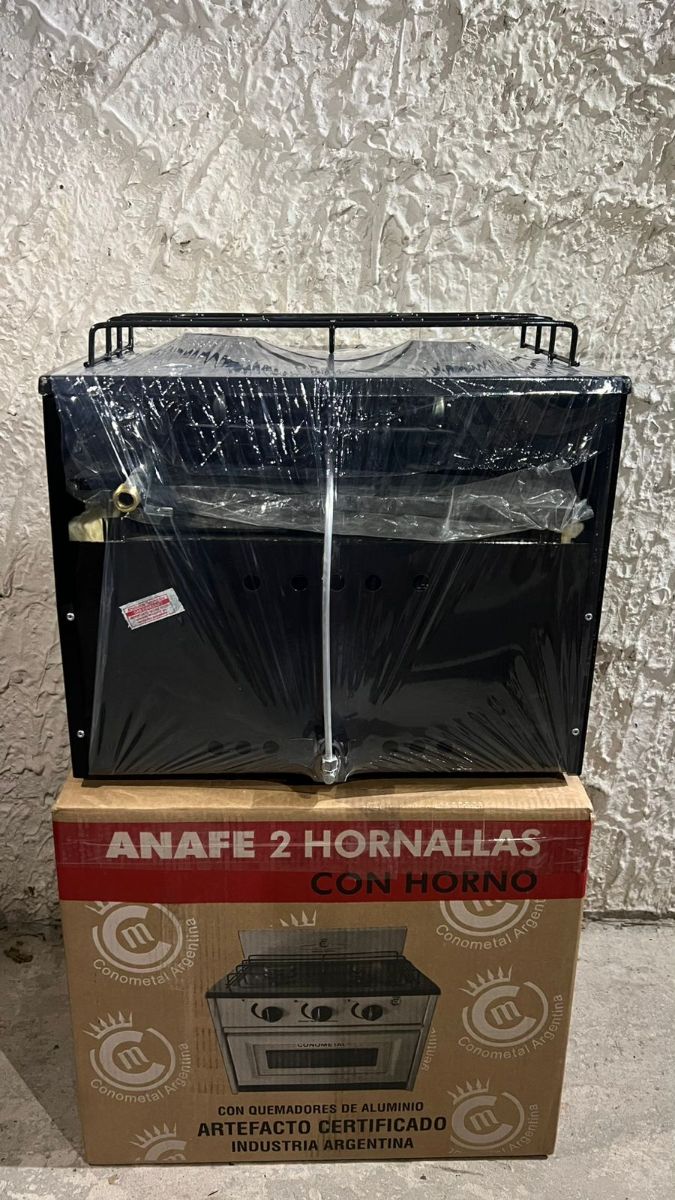 Anafe 2 hornallas+ horno