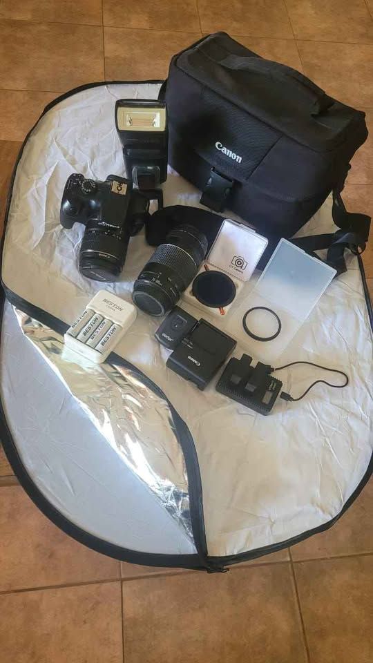 Camara canon rebel t6 - accesorios