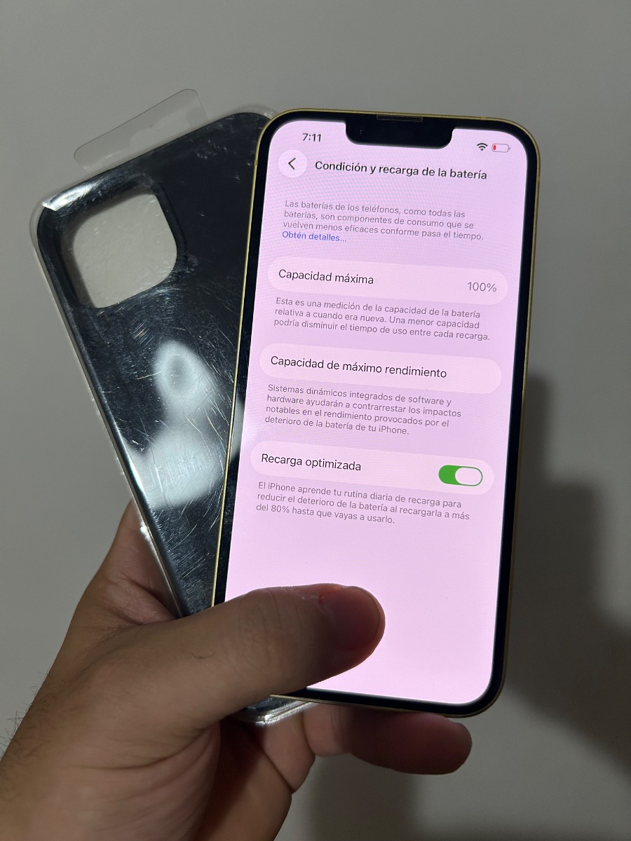 iPhone 14 128 gb batería 100% 🔥 amarillo
