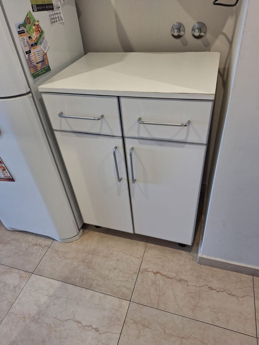 Mueble bajo cocina MDF blanco
