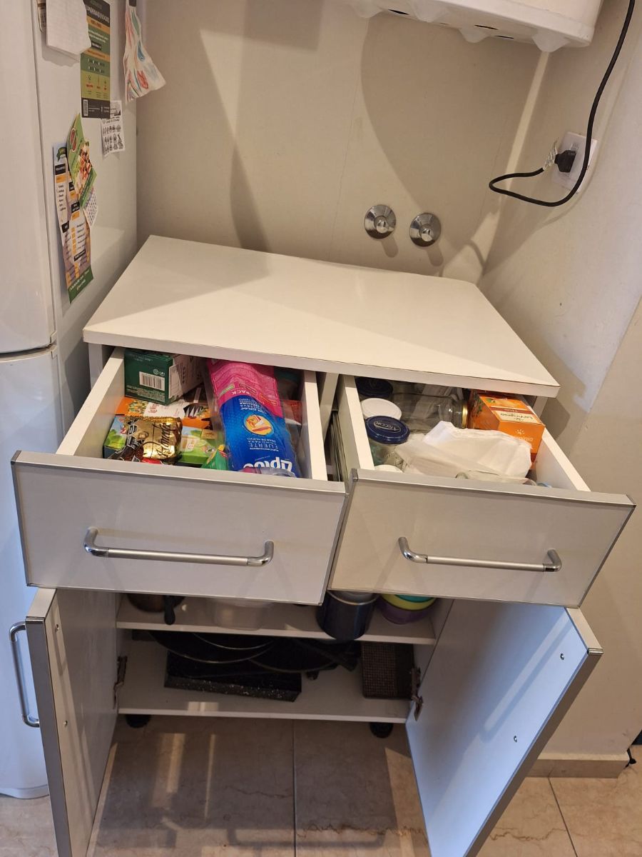 Mueble bajo cocina MDF blanco