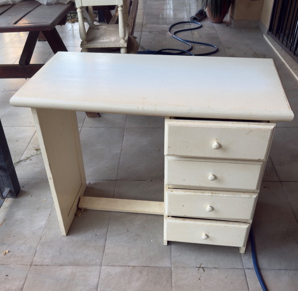 Escritorio de madera