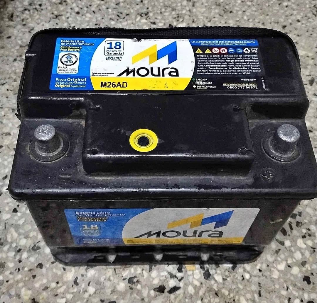 Bateria 12x75 de auto