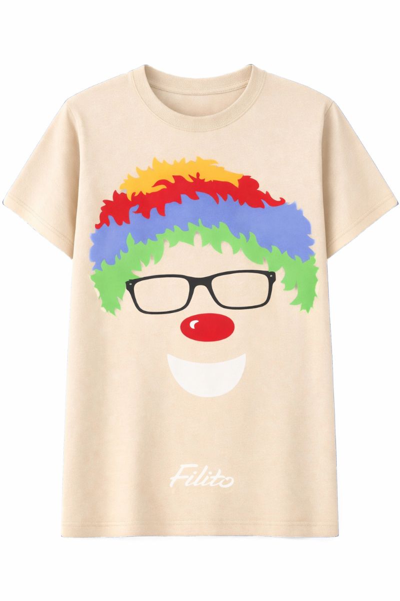 Remera de filito de colores