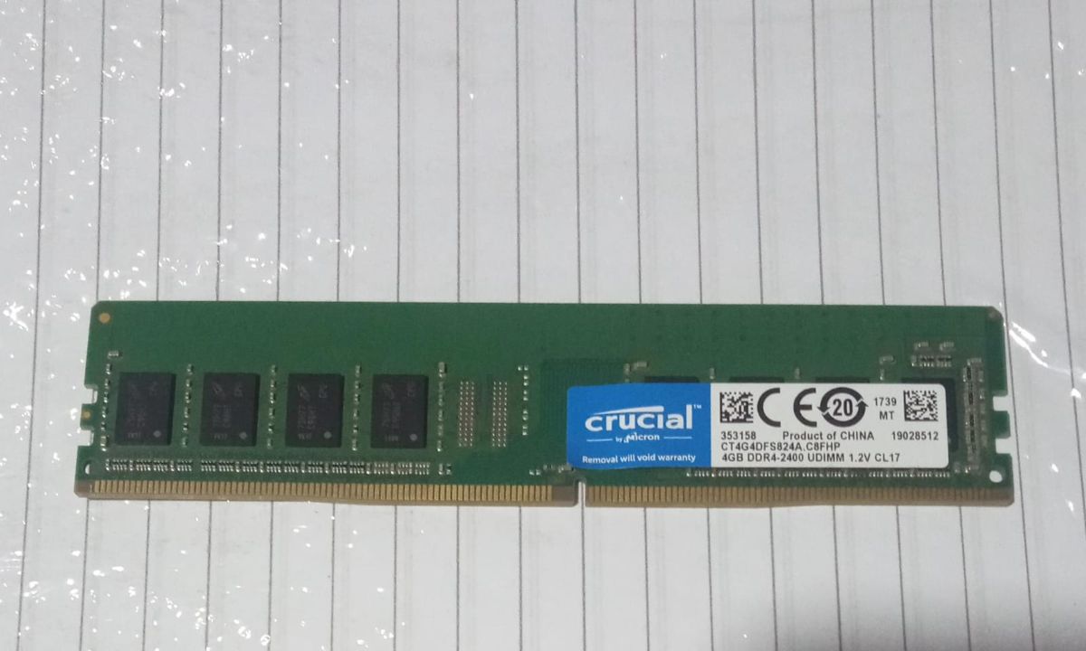  Memoria RAM 4GB DDR4 2400MHz