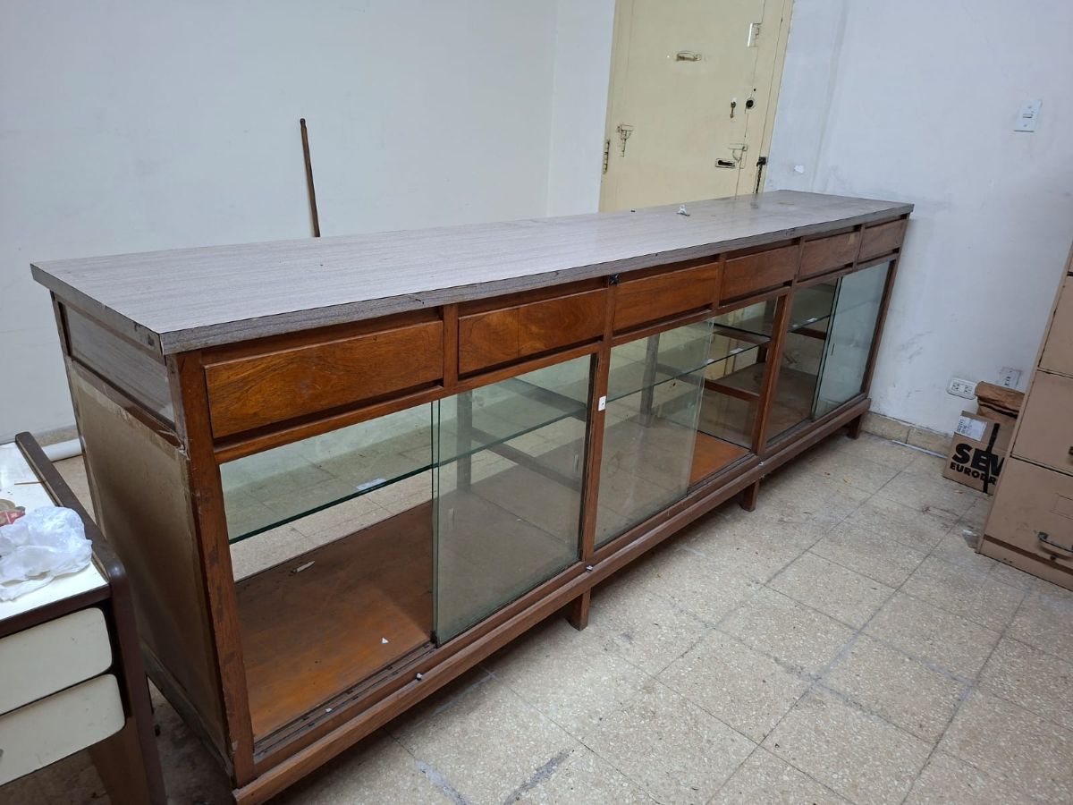 Mostrador de madera