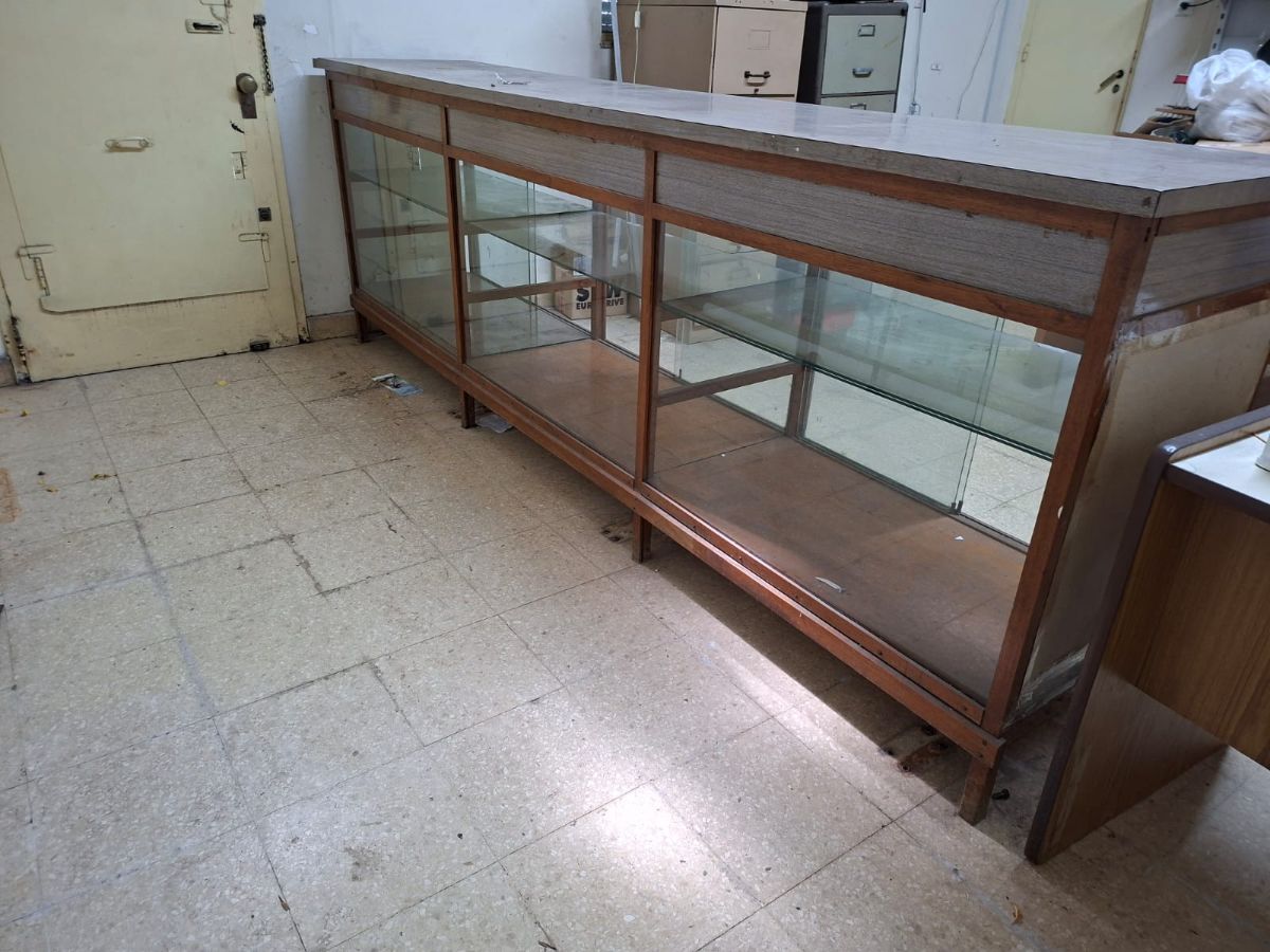 Mostrador de madera