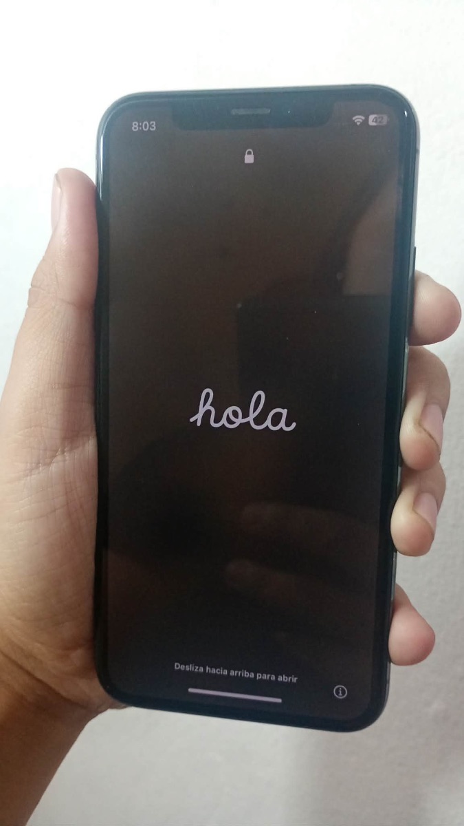 iPhone XS a wifi 84%