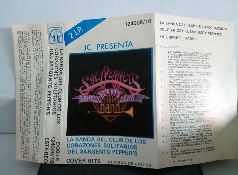 Cassette Sgt. Peppers: La Banda Del Club De Los Corazones Solitarios