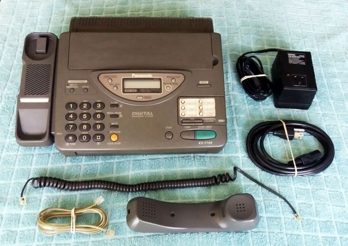 Telefax Panasonic KX-F700 usado en muy buen estado