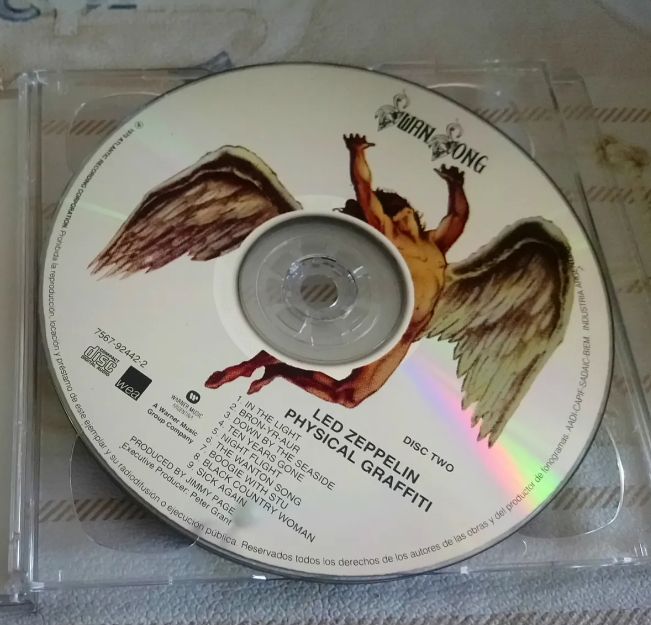 2 CDs Led Zeppelin Physical Graffiti DOBLE Y IV