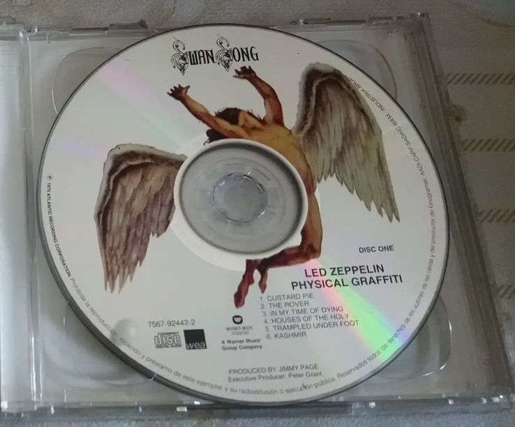 2 CDs Led Zeppelin Physical Graffiti DOBLE Y IV