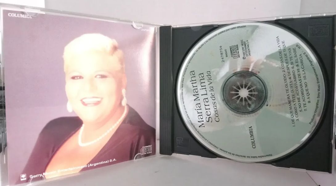 2CD Maria Martha Serra Lima 12 Grandes Éxitos-Cosas de la vida