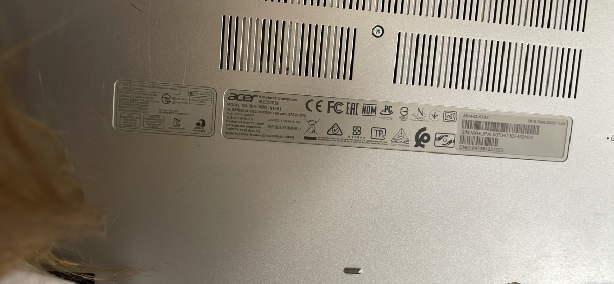 Notebook ACER