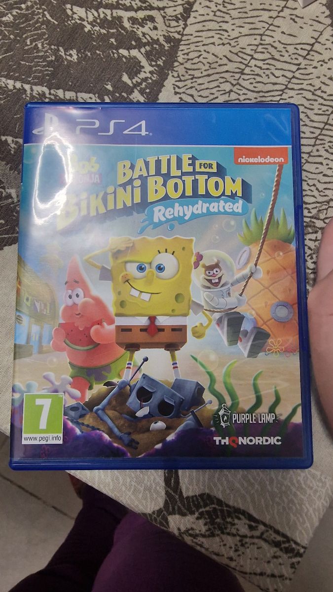 Videojuego Bob Esponja ps4