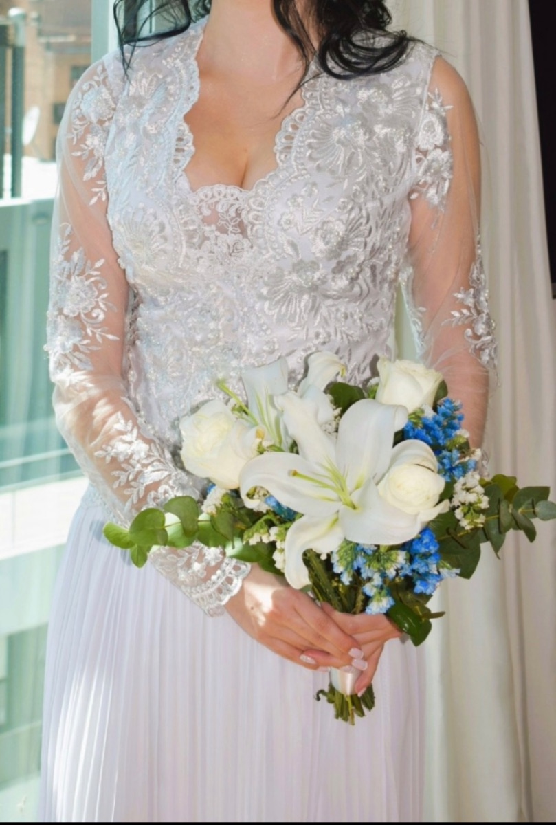 Hermoso vestido de casamiento / boda / novia IMPORTADO