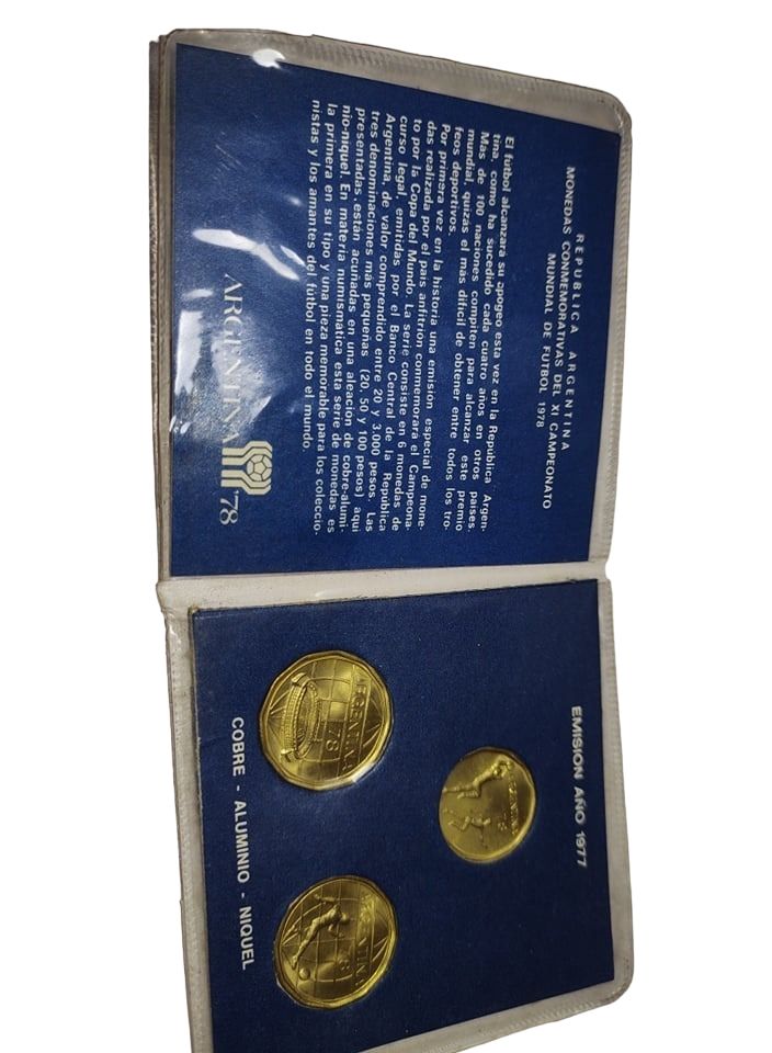 monedas del mundial 78