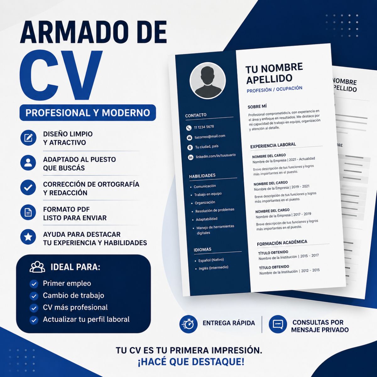 Armado de Cv