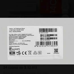 Xiaomi redmi 14c 256 GB RAM 4 GB