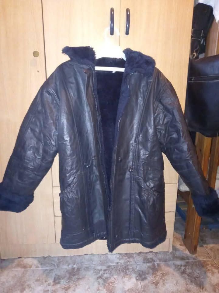 Campera abrigada interior tipo corderito (sintético)