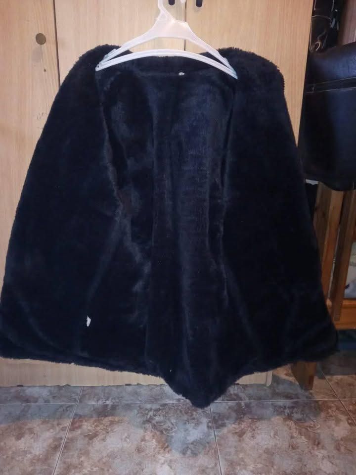 Campera abrigada interior tipo corderito (sintético)